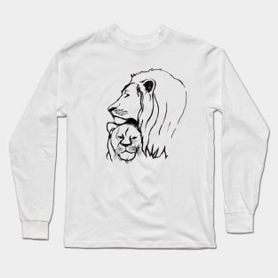 a lion Long Sleeve T-Shirt